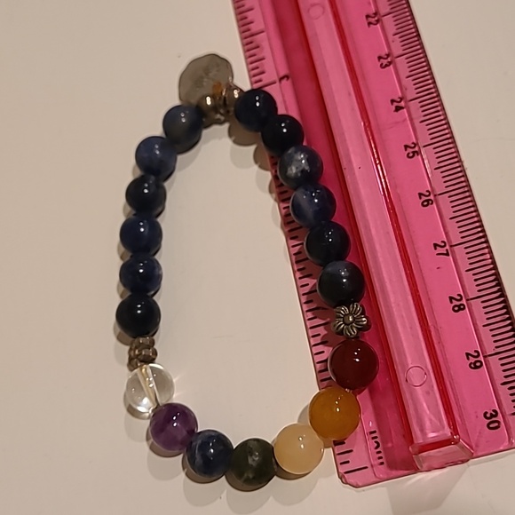 EUC Charkas stretch bracelet in sodalite - Picture 3 of 3